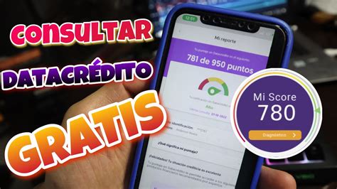 como saber mi puntaje datacredito gratis|Consultar Datacrédito gratis 